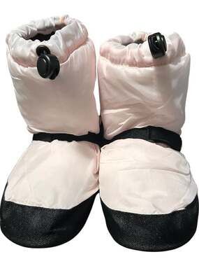 Bloch Kids Pink and Black Dance Booties